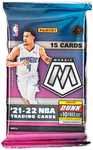 2021-22 Panini Mosaic Basketball Hobby Pack