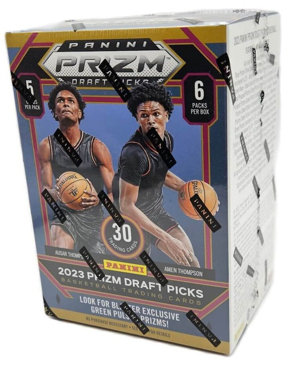2023-24 Panini Prizm Collegiate Draft Picks Basketball Retail Blaster Box