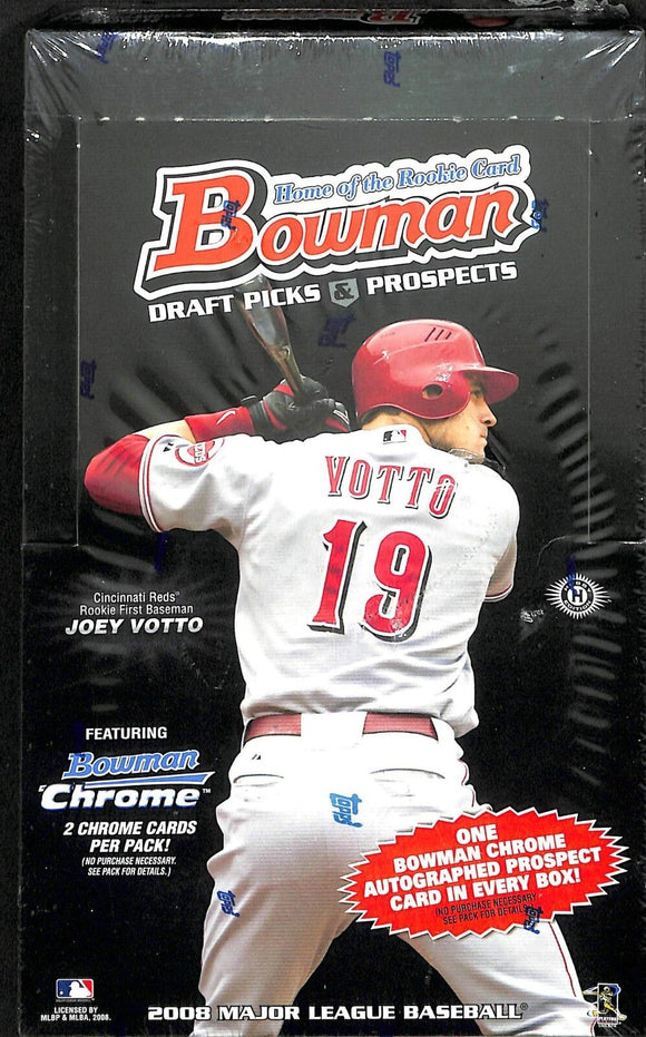 2008 Bowman Draft Picks & Prospects Baseball Hobby Box