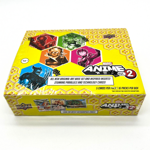 Upper Deck UD Marvel Anime Vol. 2 Hobby Box