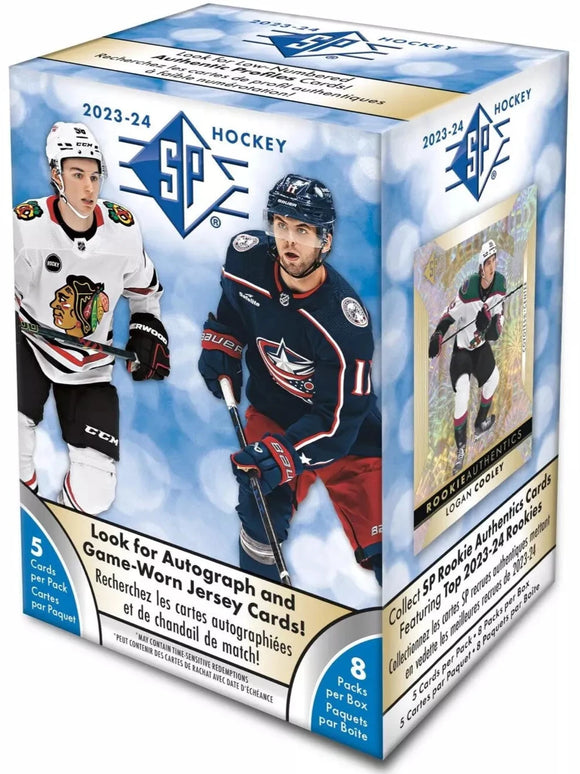 2023-24 Upper Deck SP Authentic Hockey Retail Blaster Box