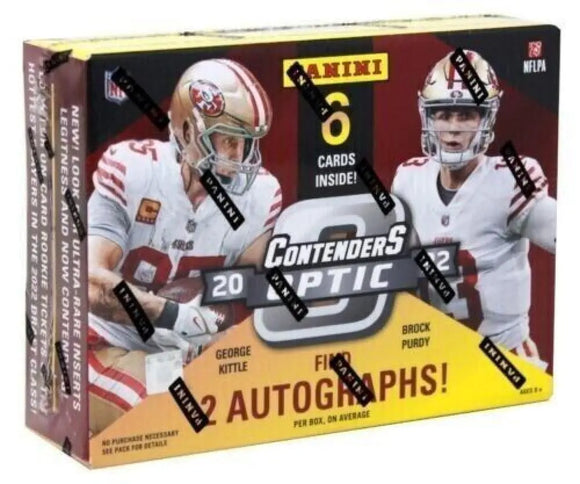 2022 Panini Contenders Optic Football Hobby Box