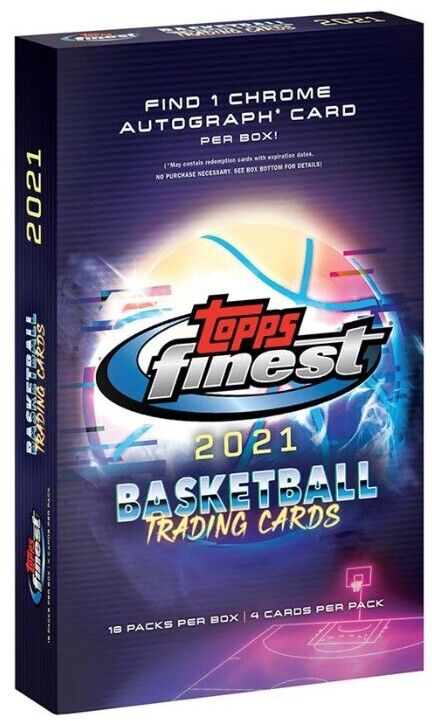 2021-22 Topps Finest Basketball Hobby Box