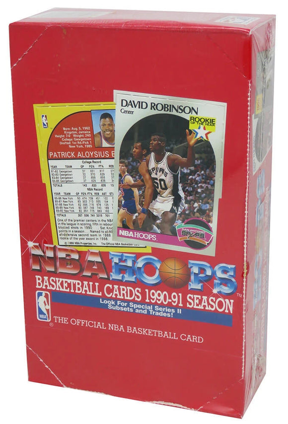 1990-91 Hoops Series 2 Two Basketball Box