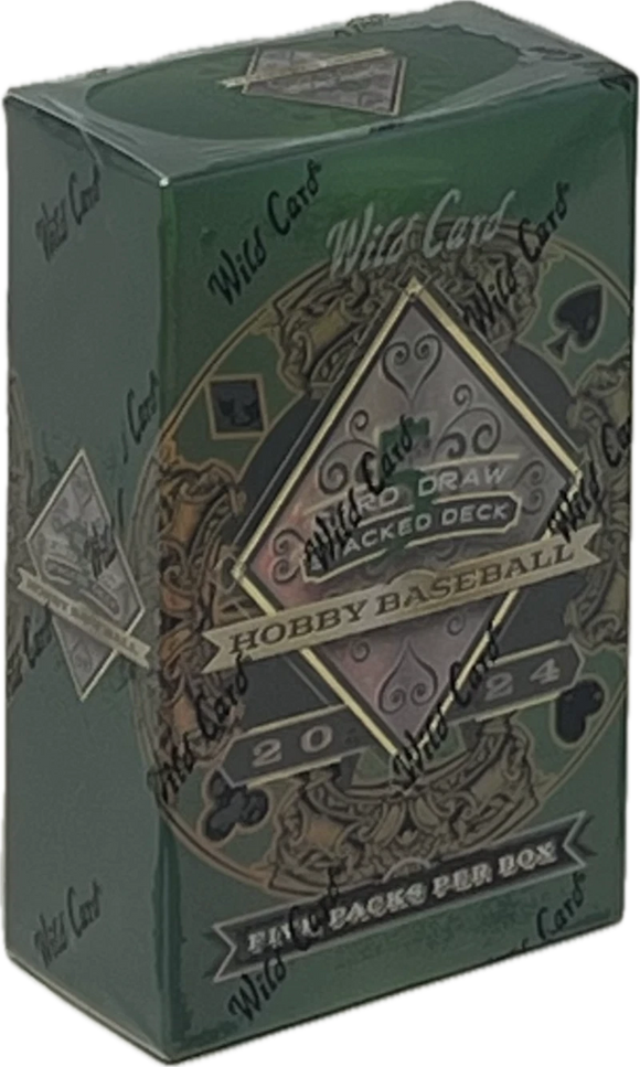 2025 Wild Card Five Card Draw Stacked Deck Baseball Hobby Box