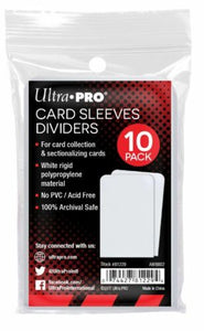 Ultra Pro Card Sleeves Dividers 10 Pack Northwest Sportscards Ultra Pro Card Sleeves Dividers 10 Pack Northwest Sportscards