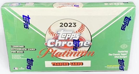 2023 Topps Chrome Platinum Anniversary Baseball Hobby Box **Preorder