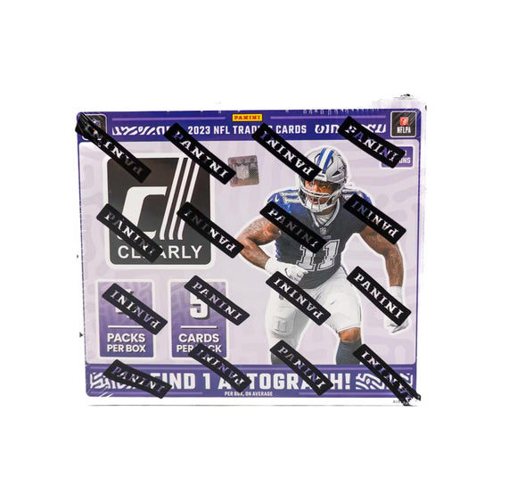 2023 Panini Clearly Donruss Football Hobby Box