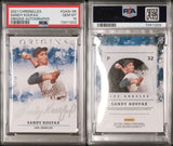 2021 PANINI CHRONICLES ORIGINS AUTOGRAPHS #OASI-SK SANDY KOUFAX ORIGINS AUTOGRAPHS /25 PSA 10