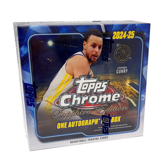 2024-25 Topps Chrome Sapphire Basketball Hobby Box