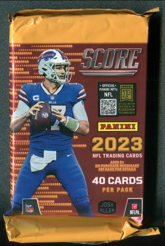 2023 Panini Score Football Hobby Pack 40