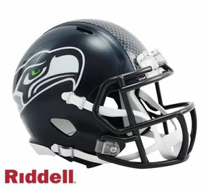 Seahawks Mini Helmet 2012> Speed Style Unsigned