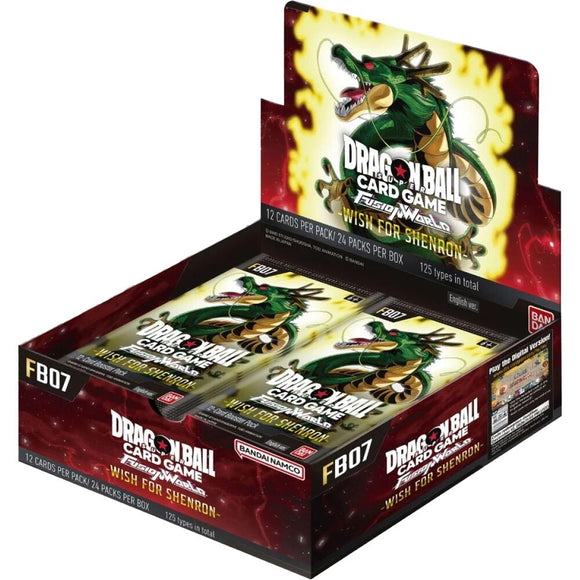 Dragon Ball Super Fusion World Wish For Shenron Booster Box (FB07)