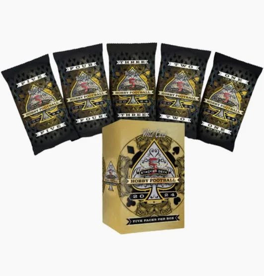 2024 Wild Card Five Card Draw Stacked Deck Football Hobby Box
