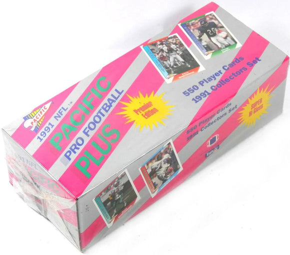 1991 Pacific Plus NFL Football Factory Set