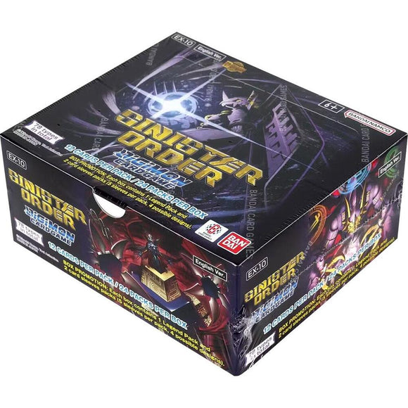 Digimon Sinister Order Booster Box (EX-10)