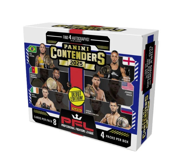 2025 Panini Contenders PFL Hobby Box