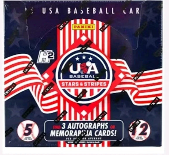 2025 Panini Stars and Stripes USA Baseball H2 Hybrid Box **SALE