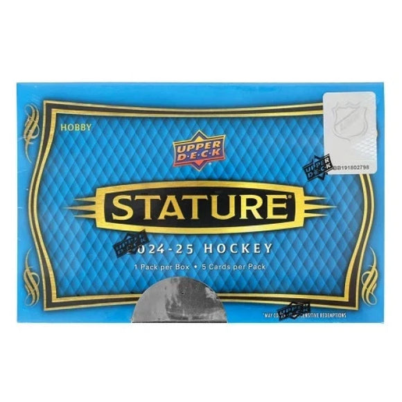 2024-25 Upper Deck UD Stature Hockey Hobby Box