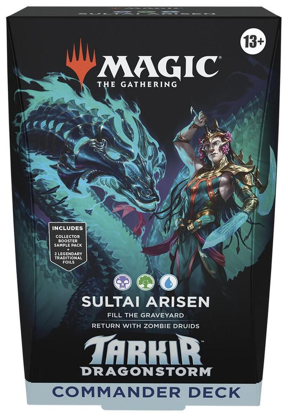 MTG: Tarkir Dragonstorm Sultai Arisen Commander Deck