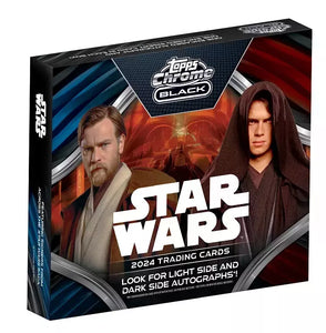 2024 Topps Chrome Star Wars Black Hobby Box