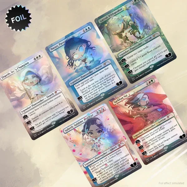 MTG Secret Lair: Li'l'est Walkers Rainbow Foil Edition – Northwest MTG Secret Lair: Li'l'est Walkers Rainbow Foil Edition – Northwest