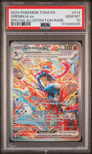 PSA 10 Greninja ex Special Illustration Rare Twilight Masquerade