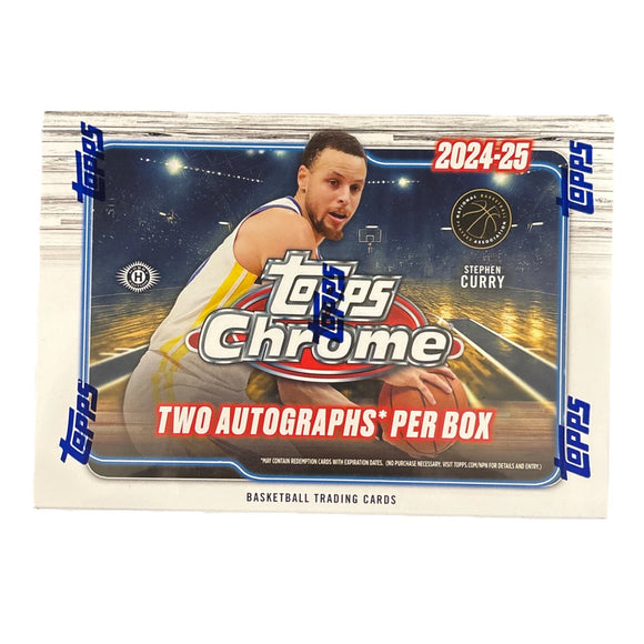 2024-25 Topps Chrome Basketball HTA Breakers Delight Box