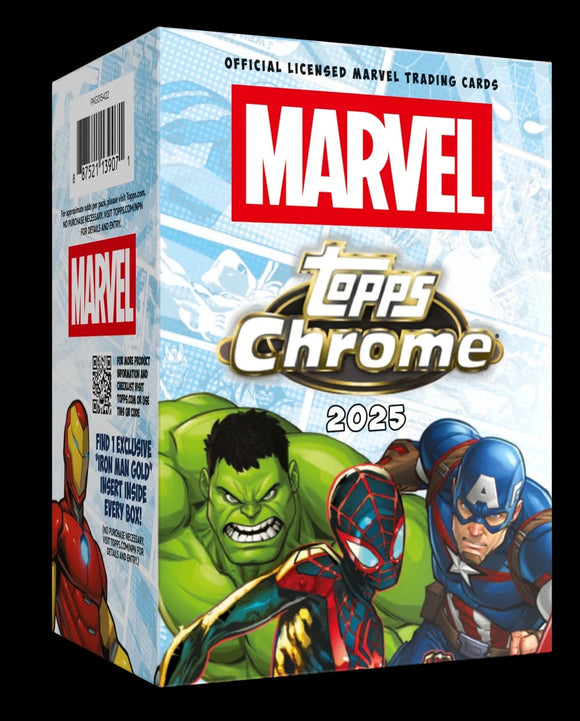 2025 Topps Chrome Marvel Comics Blaster Box