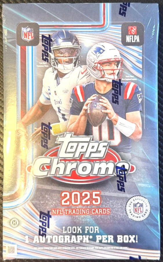 2025 Topps Chrome Football Hobby Box – Northwest Sportscards