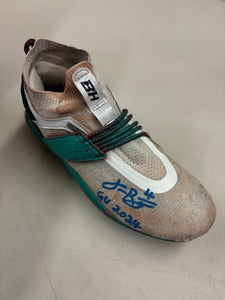 Josh Rojas Signed Game Used Baseball Cleat (Right)