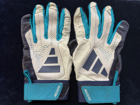 Julio Rodriguez J-Rod Show Used Batting Gloves Pair