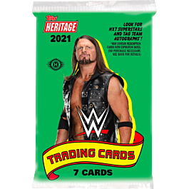 2021 Topps Heritage WWE Hobby Pack