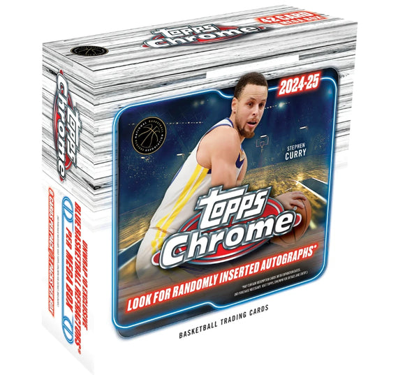 2024-25 Topps Chrome Basketball Mega Box
