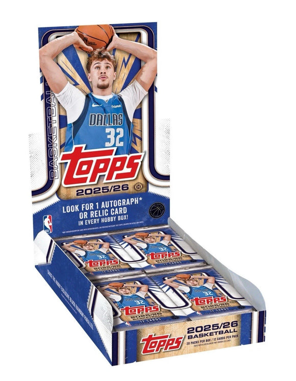2025-26 Topps Basketball Hobby Box **NEW