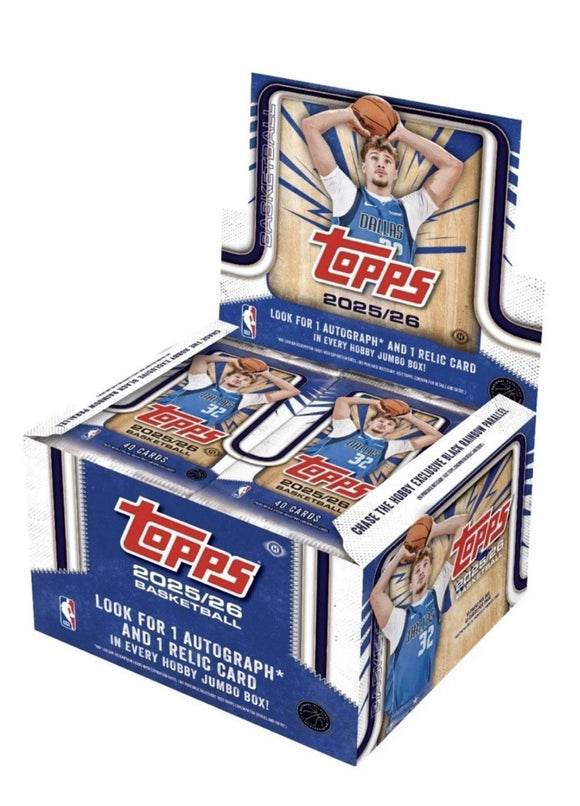 2025-26 Topps Basketball Jumbo Box **NEW