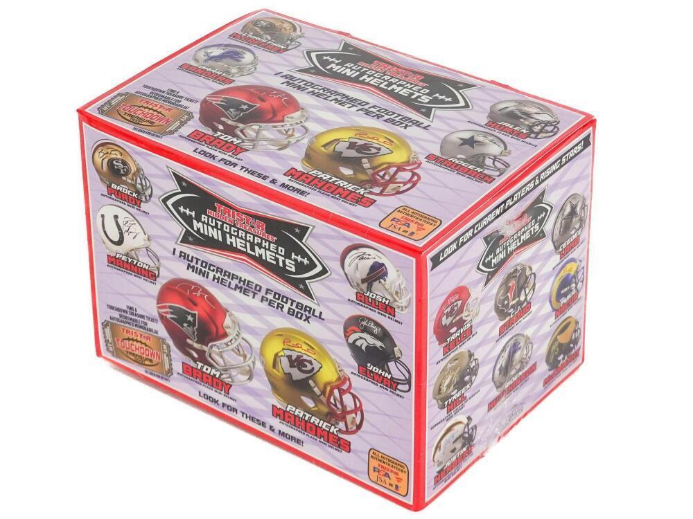2024 TriStar Hidden Treasures Signed Mini Helmet Football Box