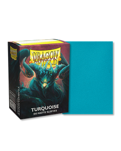 Dragon Shield Sleeves Turquoise Matte Standard 100ct