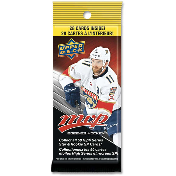 2022-23 Upper Deck MVP Hockey Retail Hanger Pack