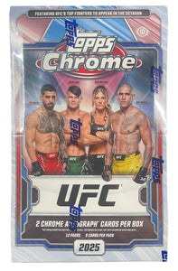 2025 Topps UFC Chrome Hobby Box
