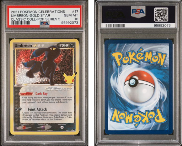Umbreon Celebrations #17 - PSA 10