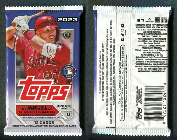 2023 Topps Update Baseball Hobby Pack