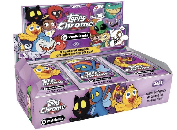 2025 Topps VeeFriends Chrome Hobby Box