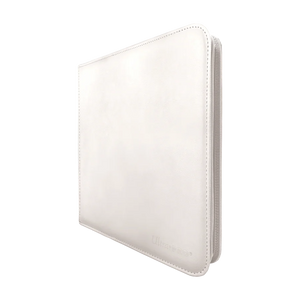 Ultra Pro 12 Pocket Vivid Zippered Binder: White