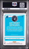 2020 PANINI DONRUSS OPTIC #151 ANTHONY EDWARDS HYPER PINK PSA 10