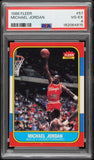 PSA 4 1986-87 Fleer #57 Michael Jordan RC Chicago Bulls
