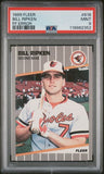 1989 FLEER #616 BILL RIPKEN FF ERROR PSA 9