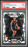 2023-24 Panini Prizm Ice #136 Victor Wembanyama PSA 9