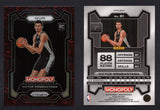 2023-24 Panini Prizm Monopoly Monopoly Red Icons #81 Victor Wembanyama
