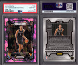 2023-24 Panini Prizm Prizms Pink Ice #136 Victor Wembanyama PSA 10